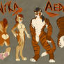 Nika and Adeus redesign