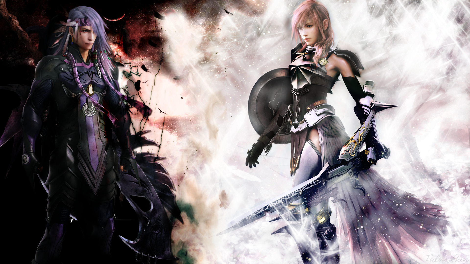 Caius Ballad Vs Lighting Final Fantasy 13-2