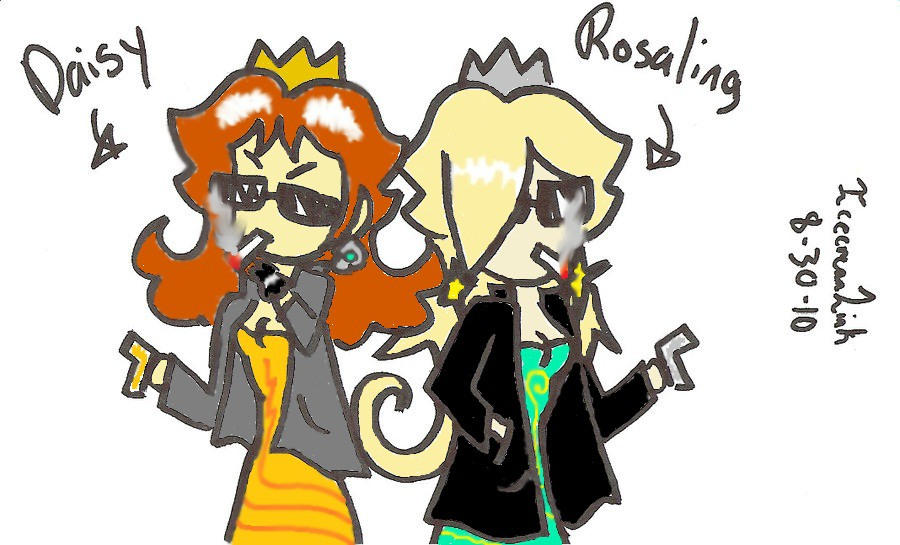 Daisy And Rosie Colored By ShadowQueenServer1 On DeviantArt daisy-and-rosie-colored-by-shadowqueenserver1-on-deviantart