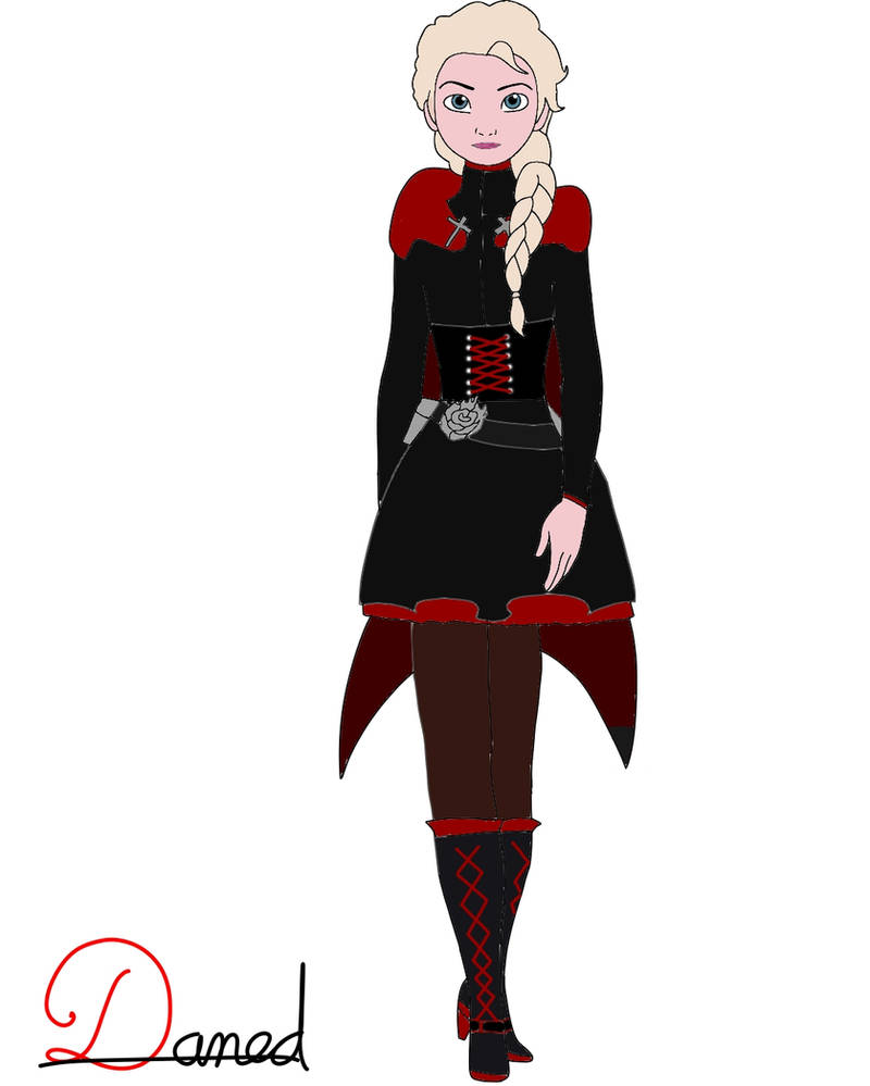Ruby Elsa Frozen Elsa as Ruby Rose 1 by Danyd10 on DeviantArt