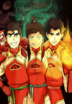 The Legend of Korra Fire Ferrets