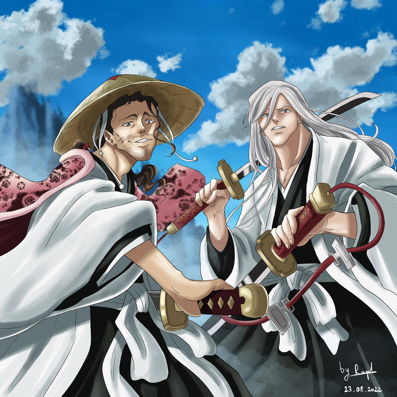 Ukitake Bleach Kyoraku And Ukitake Food Toy Trading Card 3. Shunsui KYORAKU,