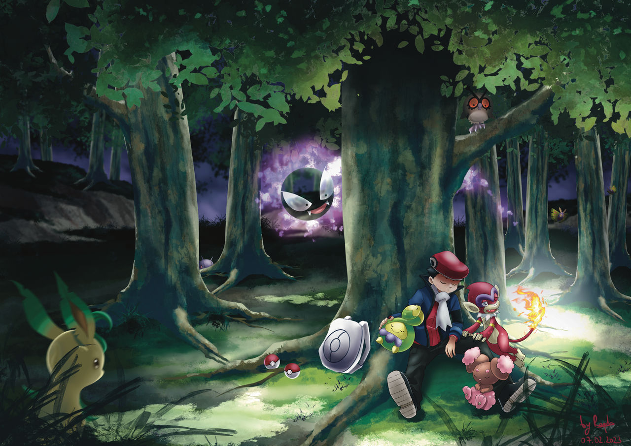 Eterna Forest by ZoroDaSH on DeviantArt