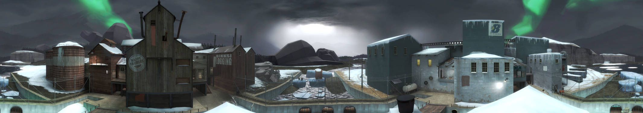 CTF Aurora Panorama