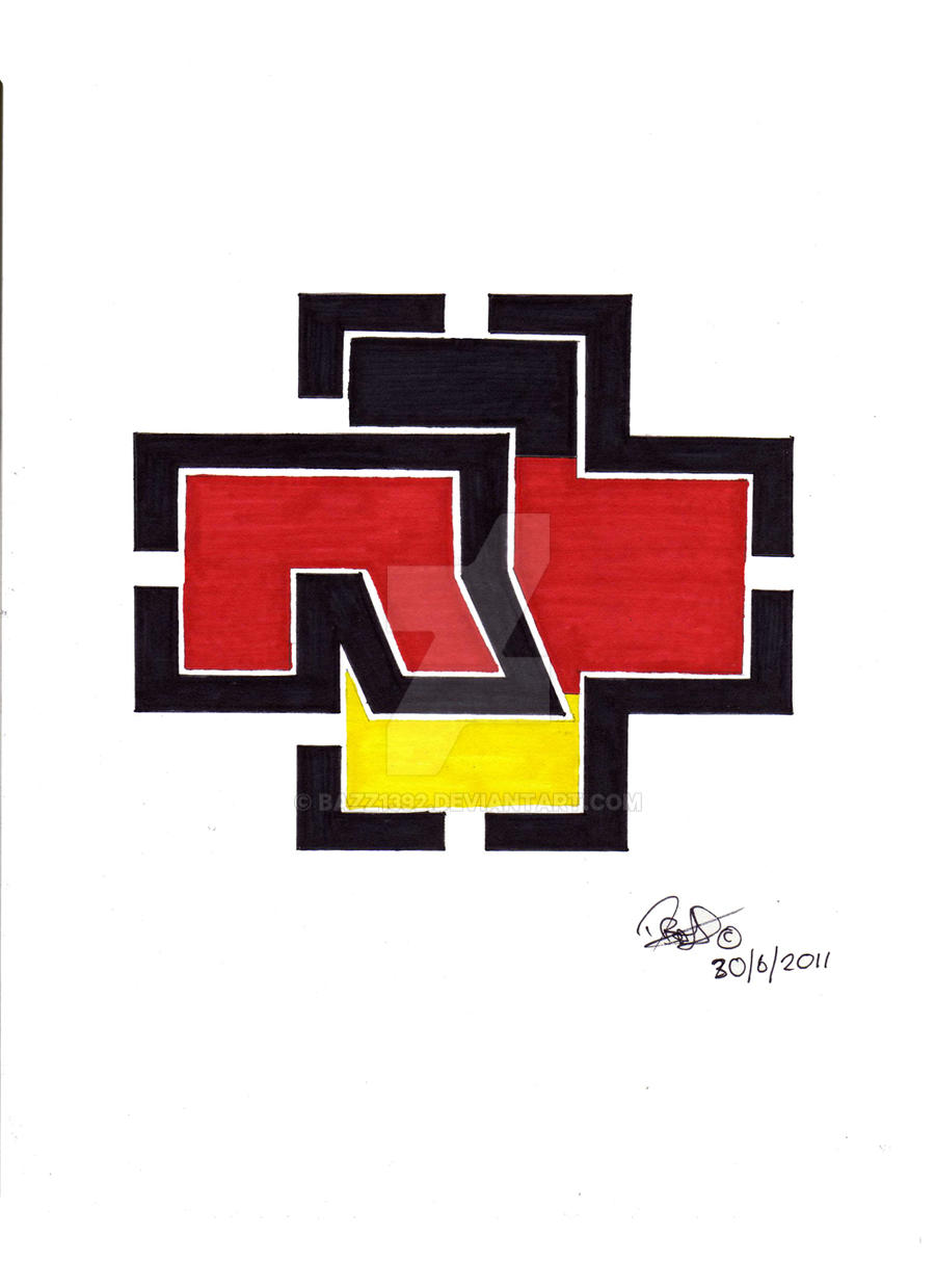 Rammstein tattoo design by BAZZ1392 on DeviantArt