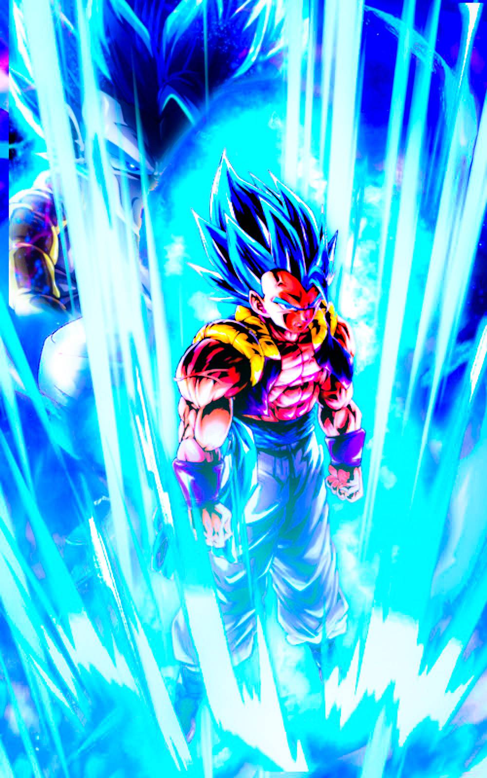 Gogeta blue wallpaper by 7725985403 on DeviantArt