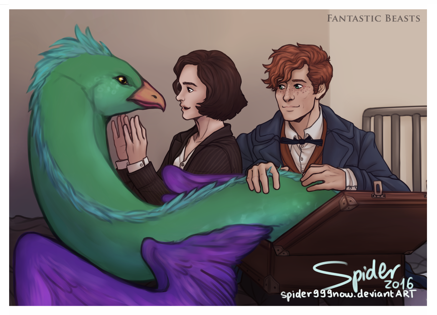 Out of a Suitcase by spider999now