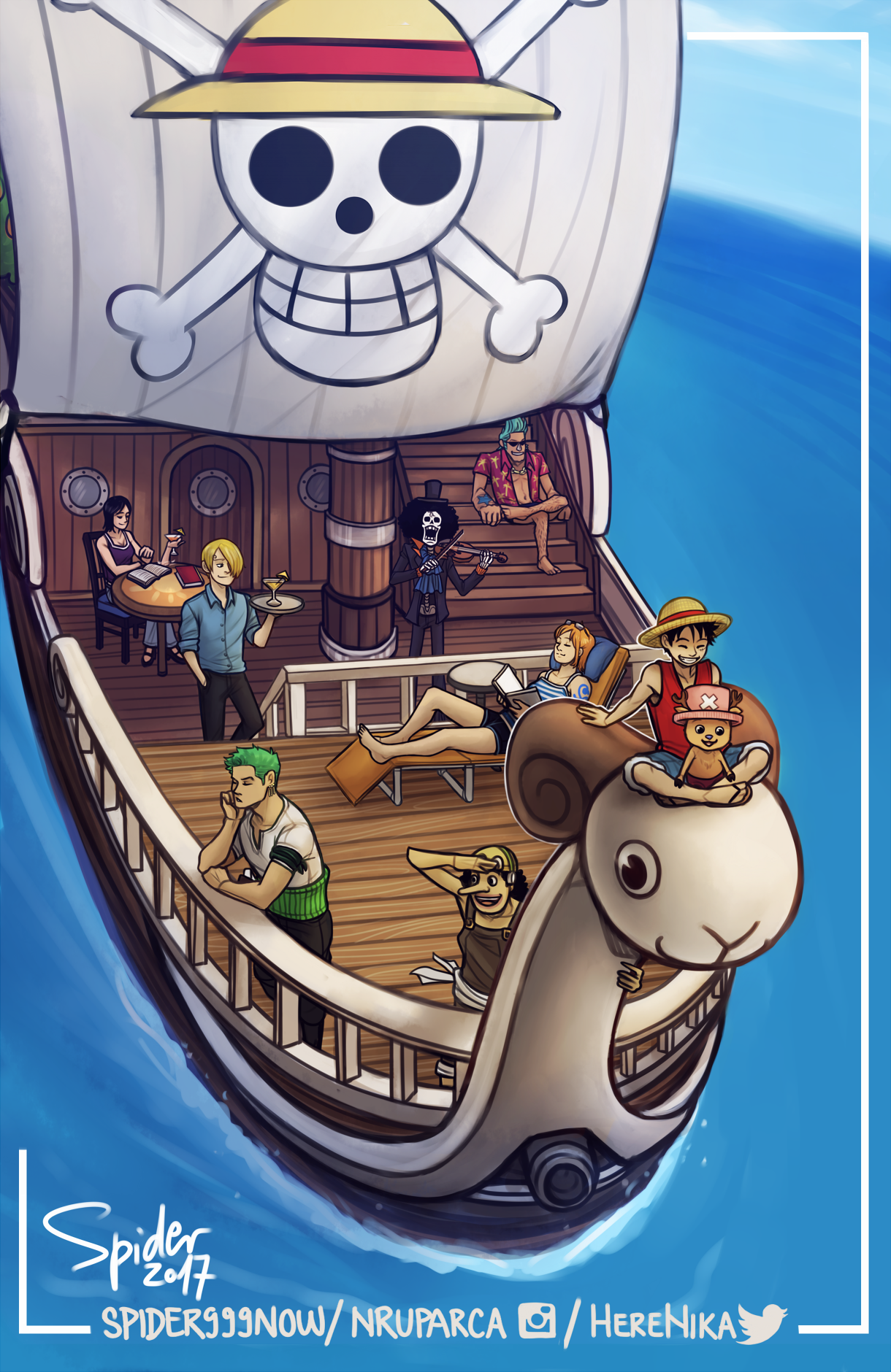 One Piece Opening 24 - Straw Hat Pirates (2) by ThonyGrpl on DeviantArt