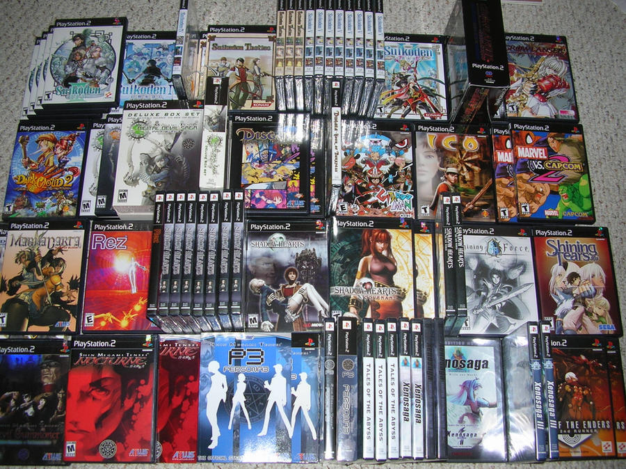 Ps2 Games Rpg More Collected By Jjrrs On Deviantart