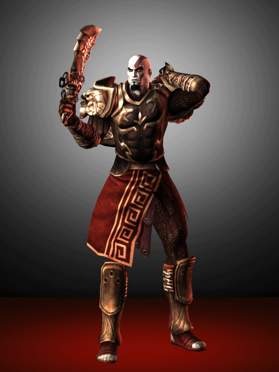 God of War 2 - God Armor (Model Swap) at God of War