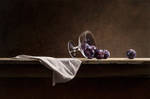 Stillife with Plums by m-v-c