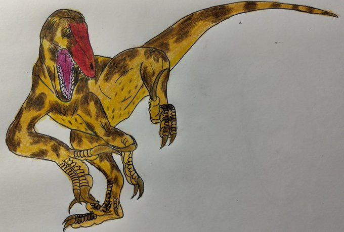 Raptor Red fanart. by TarbosaurusBatar on DeviantArt