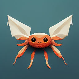 Crabbyaki Cute Super Crab Flying Through Air 3 2e6
