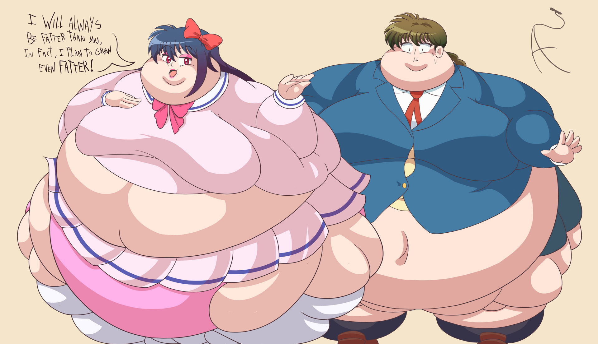 Fat Deviantart Robot Rivals in Fatness (Robot001 Redraw) by AaronFly98 on DeviantArt