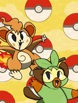 Chimchar and Grookey