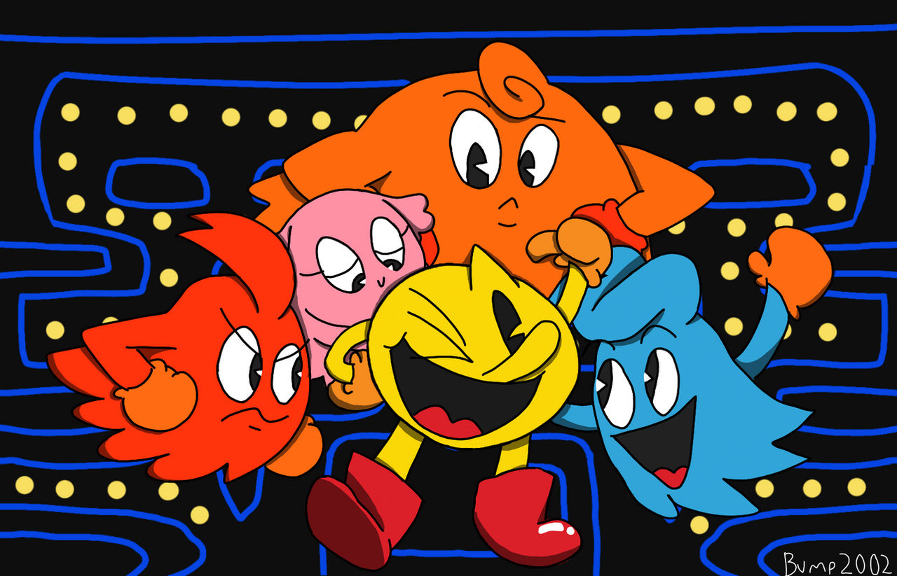 Pac Man Rage Deviantart Pac-Man! by Bumpadump2002 on DeviantArt