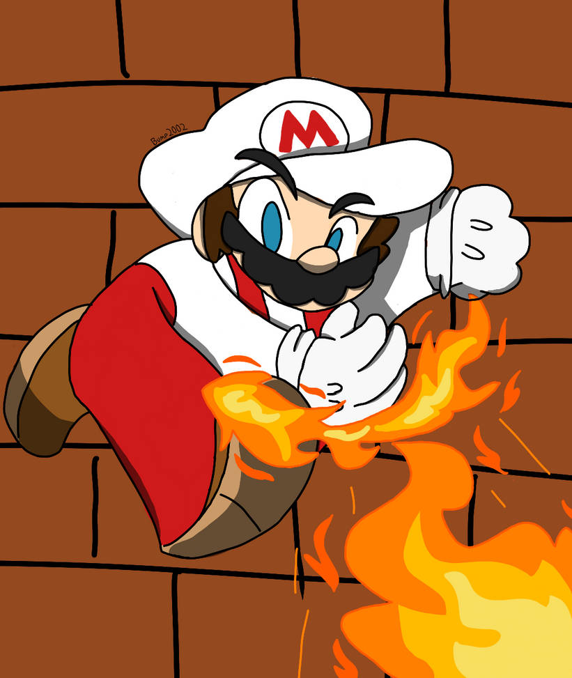 Mario Fire Obstacles Fire Mario by Bumpadump2002 on DeviantArt