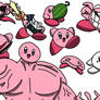 kirby doodles