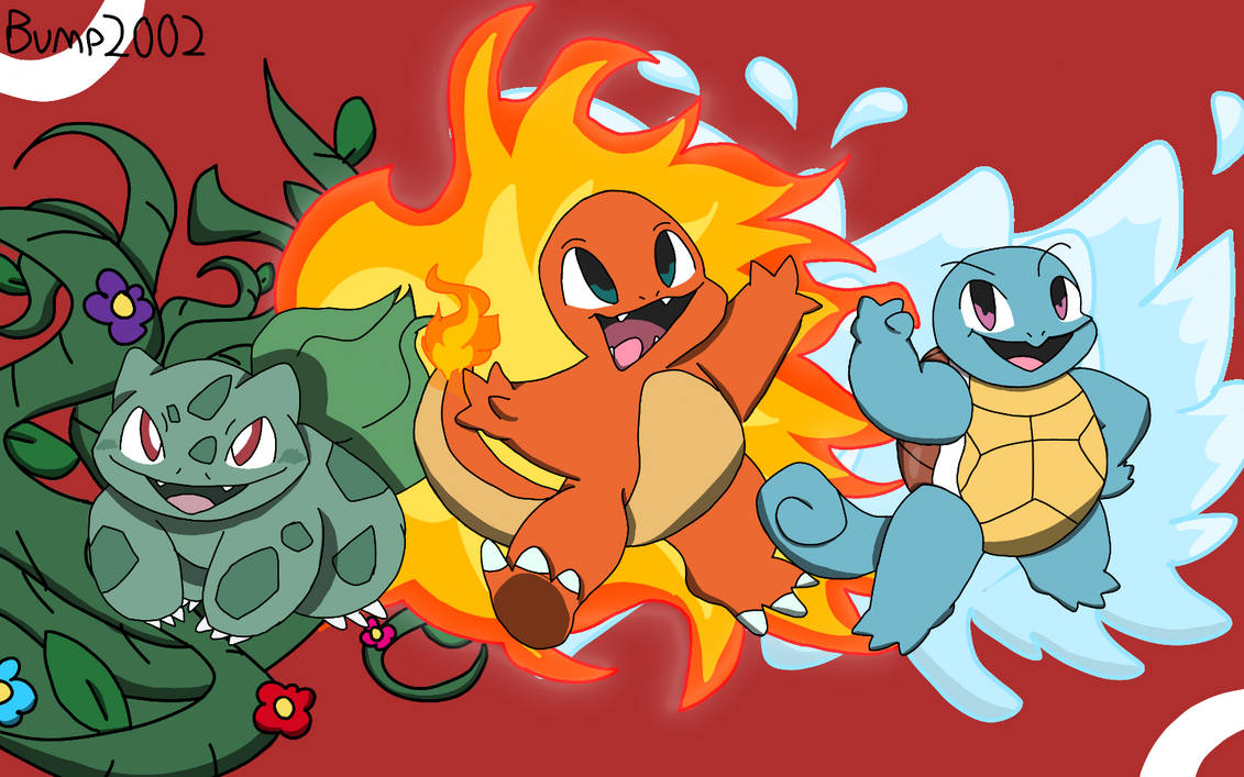 The Kanto Starters