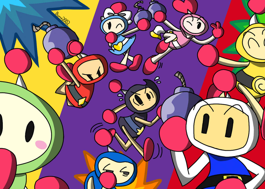Pink Bomberman R Super Bomberman R by Bumpadump2002 on DeviantArt
