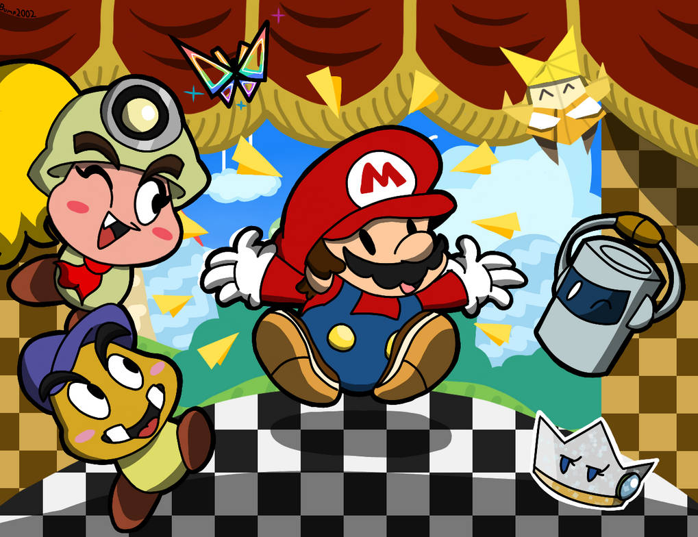 Paper Mario by Bumpadump2002 on DeviantArt