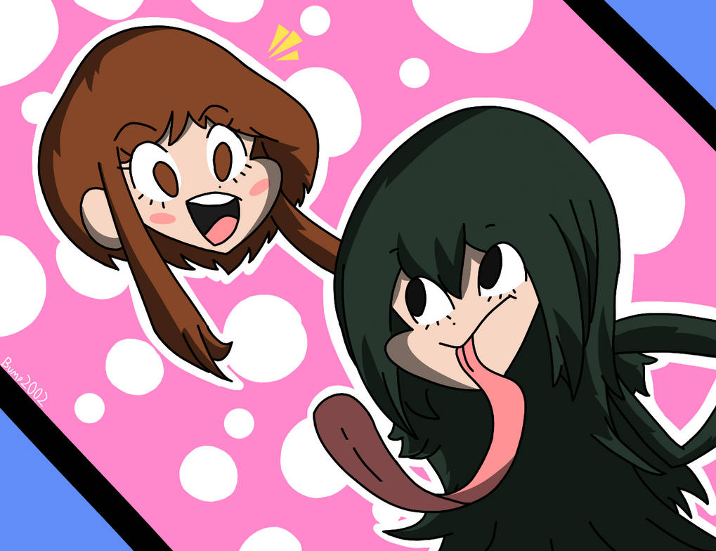 Ochaco and Tsuyu