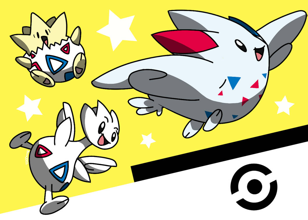The Togepi Line by Bumpadump2002 on DeviantArt