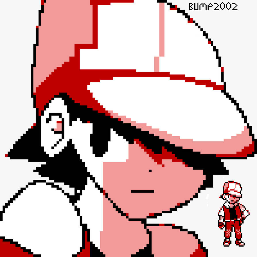 Pokemon Trainer Red Sprite ( Girl Version ) by KERMITHH on DeviantArt