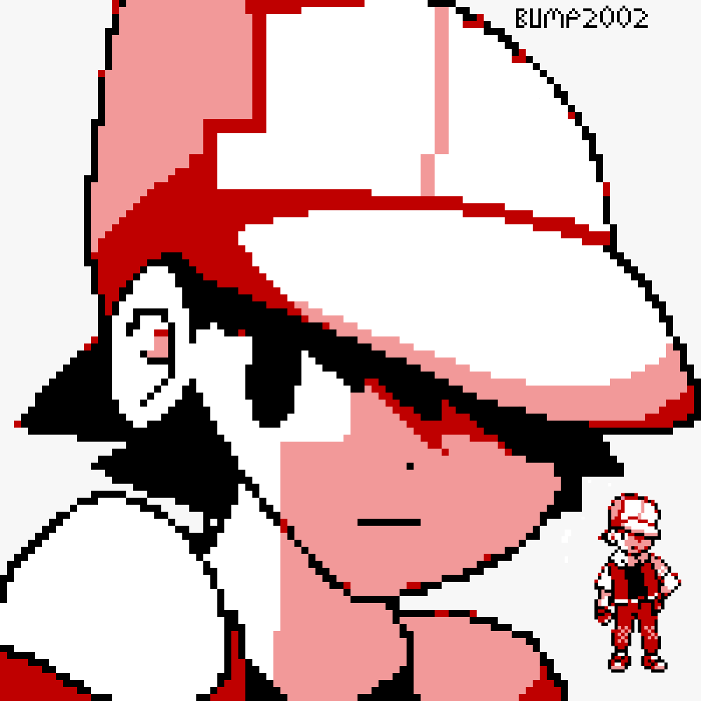 Pixilart - pokemon trainer red by g619096