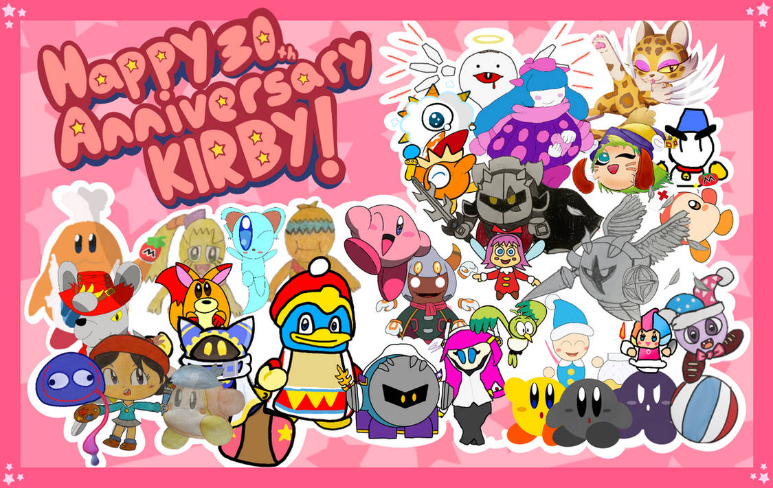 The 30th Anniversary Kirby Collab!