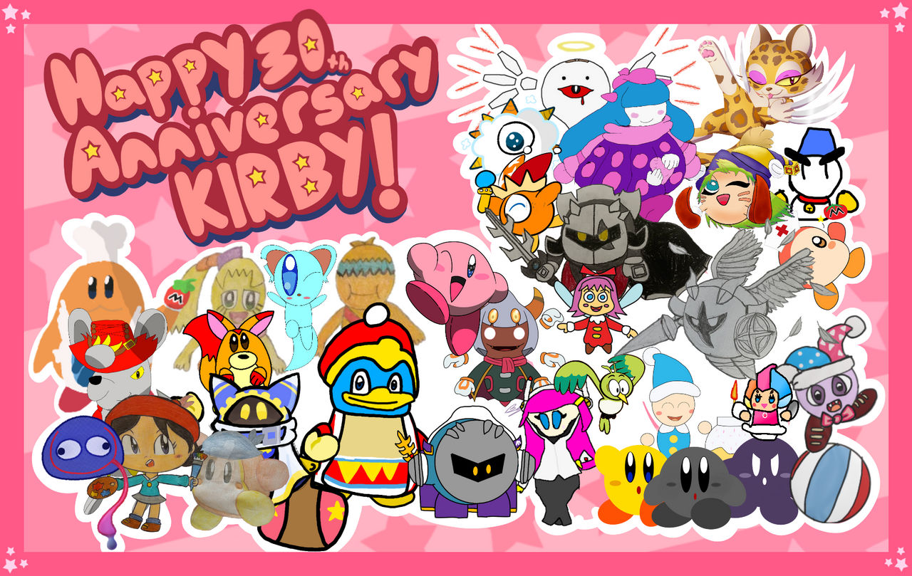 Happy (delayed by a bit) 30th Anniversary to Kirby's Adventure! : r/Kirby