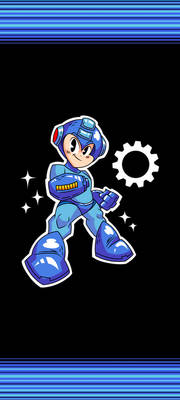 Super Fighting Robot- Mega Man! Phone Wallpaper