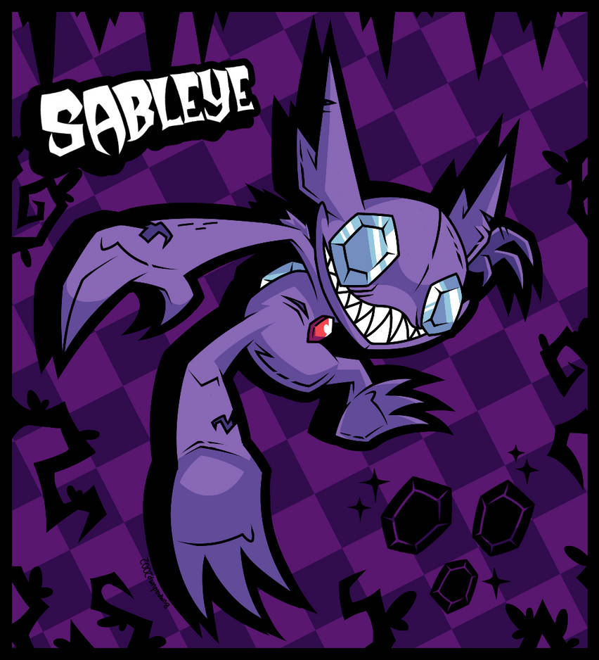 Sableye by Bumpadump2002 on DeviantArt