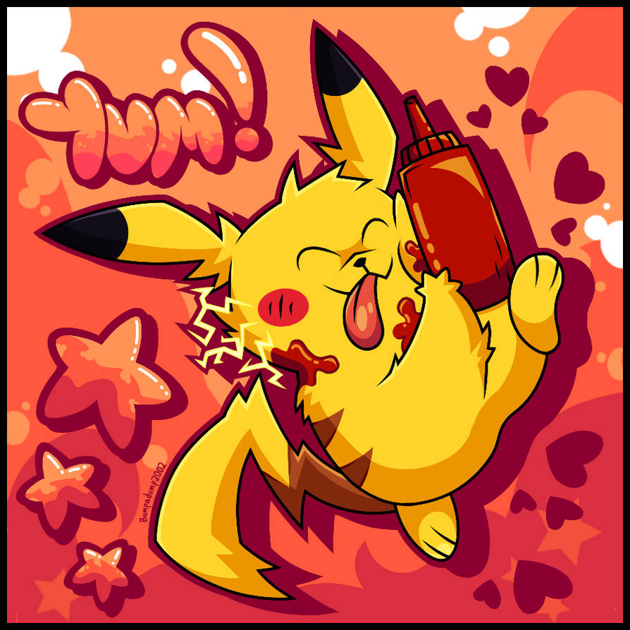 Ketchup Lover Pikachu