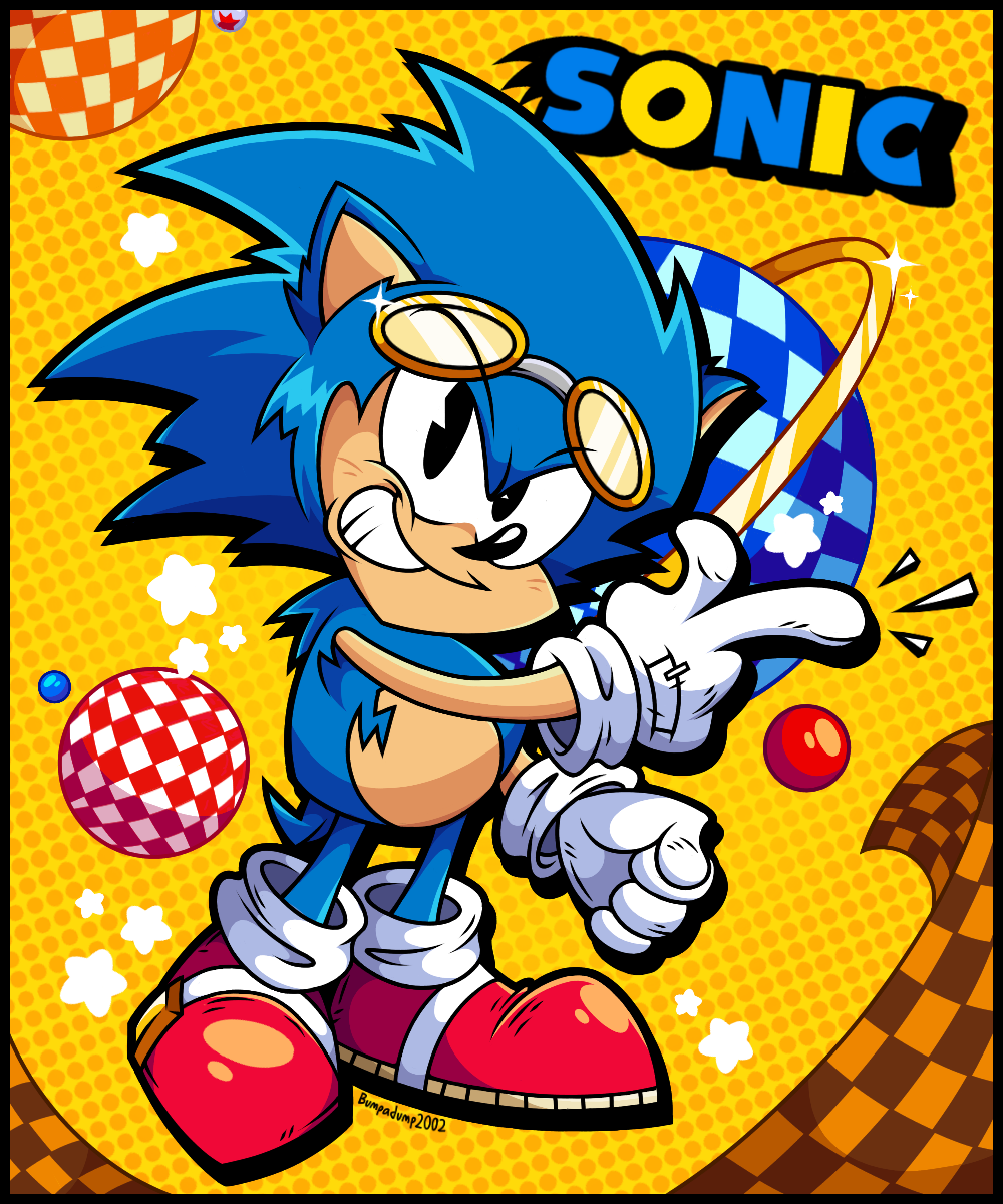 I'm Sonic, Sonic The Hedgehog! by Bumpadump2002 on DeviantArt