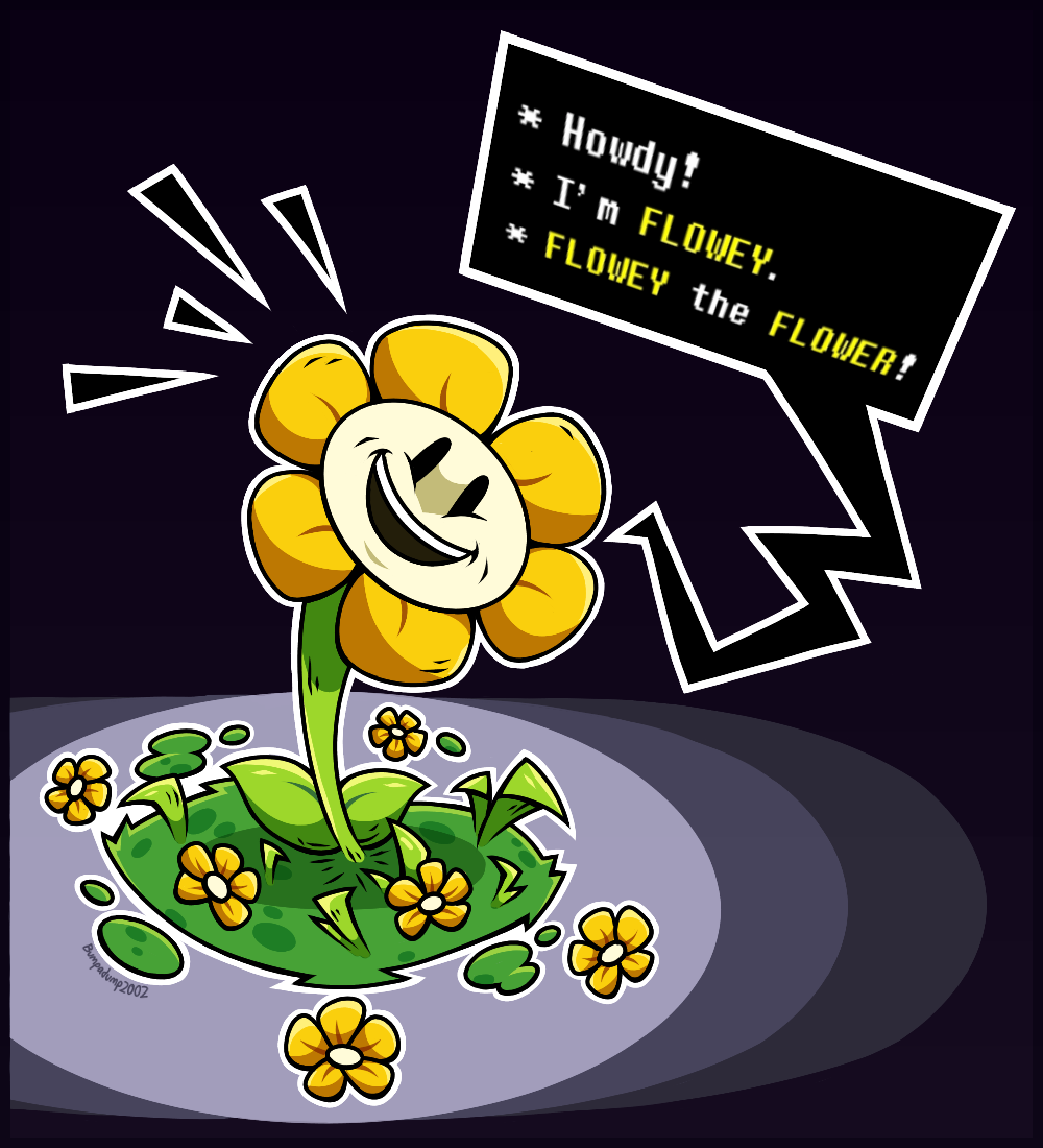 AU Flowey/Asriel redesign (Part 1) by NajpotenQPegazis on DeviantArt