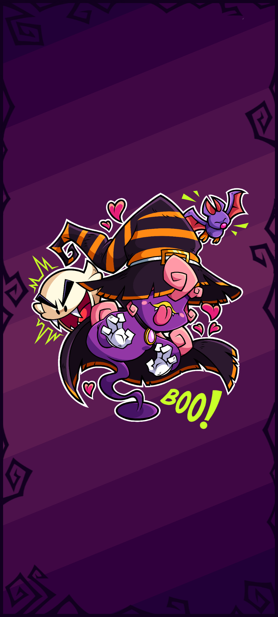 Very Spooky Vivian Phone Wallpaper