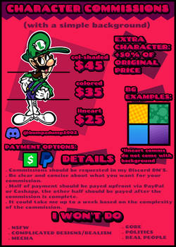 Updated Commission Info!