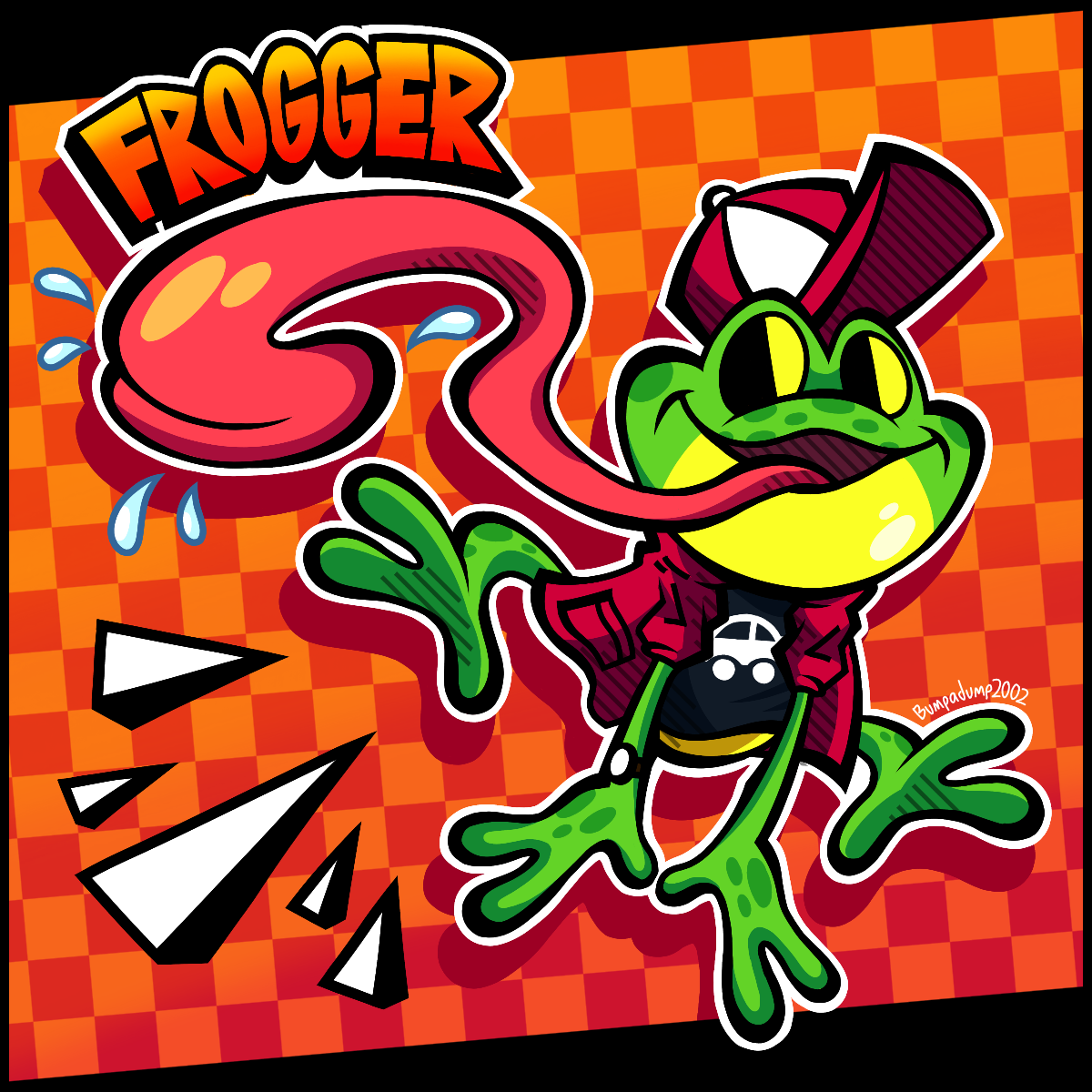 Frogger Under Tale frogger redesign by Bumpadump2002 on DeviantArt