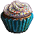 Cupcake icon by Lizandre