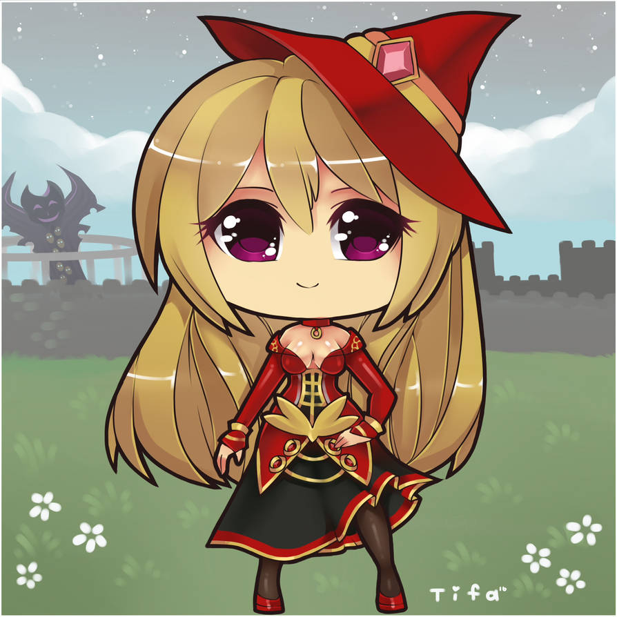 RS: Chibi Riot-S-Retro (Commission) by Tifa-Amakura on DeviantArt