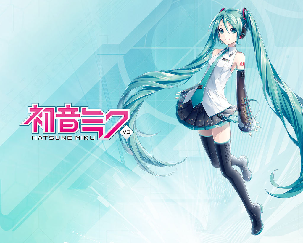 Hatsune Miku V3 Wallpaper By Rakisaionji On Deviantart Hatsune Miku V3 Wallpaper By Rakisaionji On Deviantart