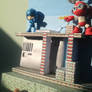 Finally done diorama megaman