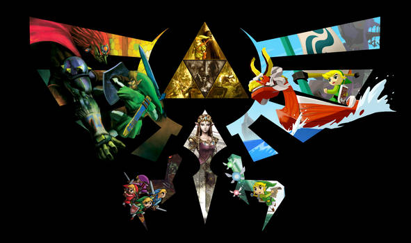 Legend of Zelda collage 2