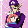 Waluigi Gets A Hug