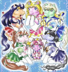 Sailor Moon Ponies