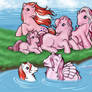 Valentine Ponies for Greenie