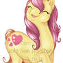 Glittery Heart Pony 2