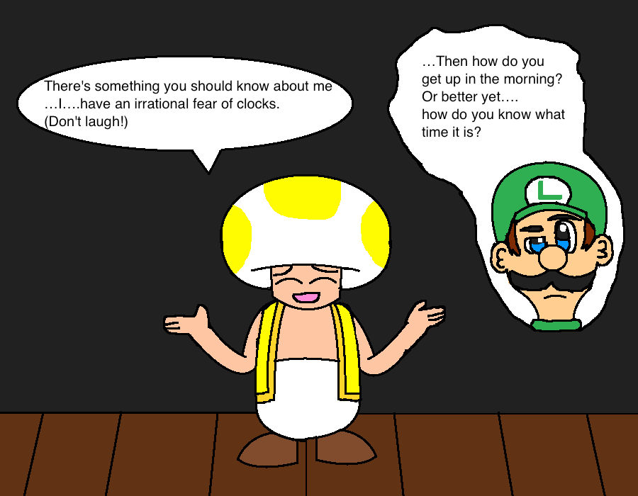 Scared Toadstool The fears these Toads would have...... by AfroOtaku917 on DeviantArt