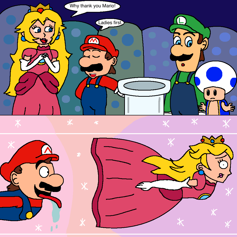 Why Peach Went In First